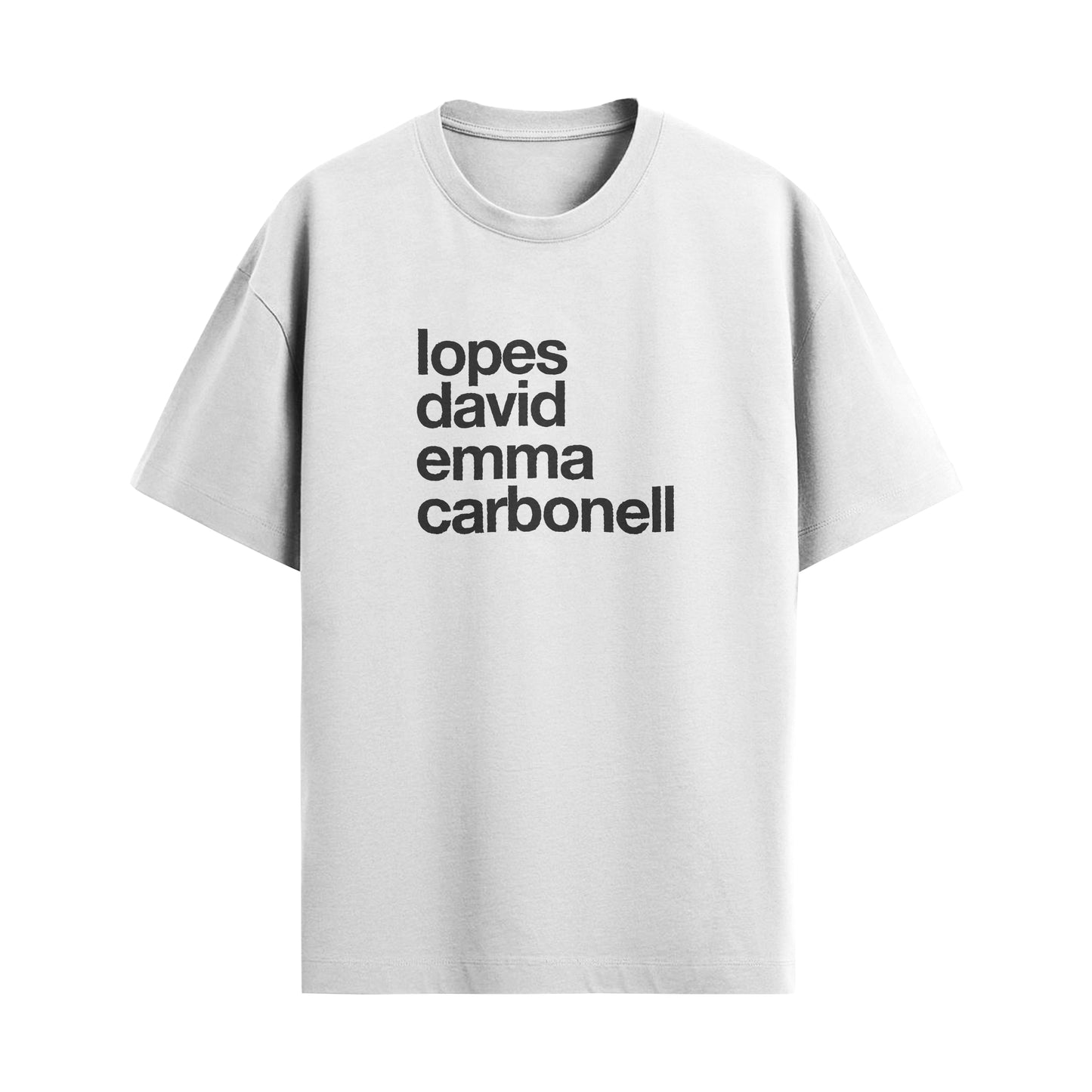Lopes/David/Emma/Carbonell - Camiseta